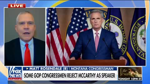 GOP congressman Matt Rosendale reveals why he won't support McCarthy as House speaker