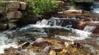 Relaxing Sounds of Waterfalls and Rivers Video !