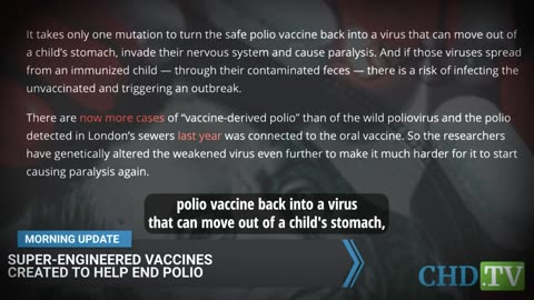 The #PolioVaccine is Causing Polio and Paralysis, #BBC Admits