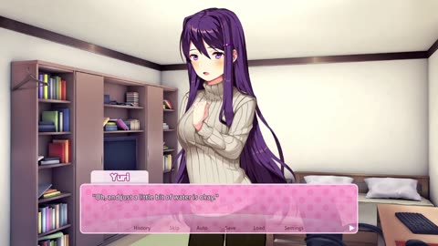 Visit With Yuri - Doki Doki Literature Club Plus! Pt.9