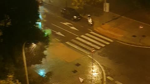 Lluvia en Alicante