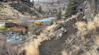 Central Oregon – Steelhead Falls – High Desert Canyon Trail – 4K