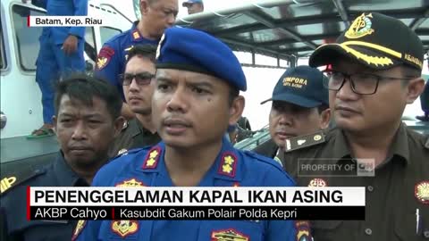 Lakukan Pencurian Ikan, 6 Kapal Berbendera Vietnam & Thailand Ditangkap