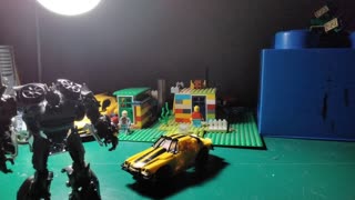 Bumblebee vs scourge and soundwave