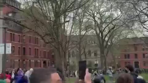 Hamas supporters take over Harvard