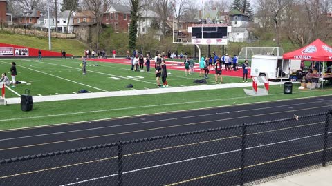 4.2.22 - Boys 4x100m Relay @ Holmes HS Heats 1-2