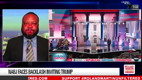 Showed You EXACTLY Who He Is'_ Harris Camp HITS Trump For NABJ 'Tirade', MELTDOWN _ Roland Martin