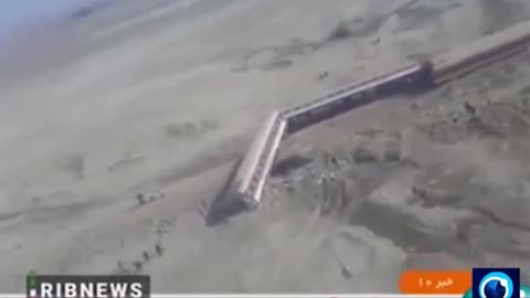 Horrific Iran Train Crash Kills At Least 21, Injures 50 - Some Critical