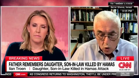 Poppy Harlow becomes emotional during interview with Israeli man whose daughter was murdered