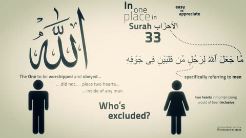 Hearts in Man vs Woman ｜ Quran Gems ｜ Green Bird Media