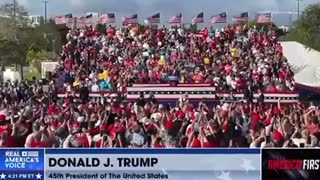 Donald Trump opens his Save America Rally in Miami