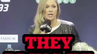 FLASHBACK: Ronda Rousey Destroys Gender Pay Gap Myth