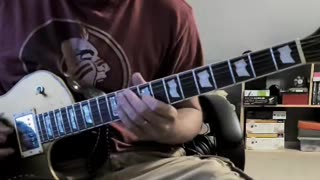 Metallica - Master of puppets guitar cover (first solo)