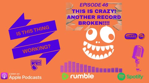 Ep. 46 ITS CRAZY!!! ANOTHER RECORD BROKEN!!!