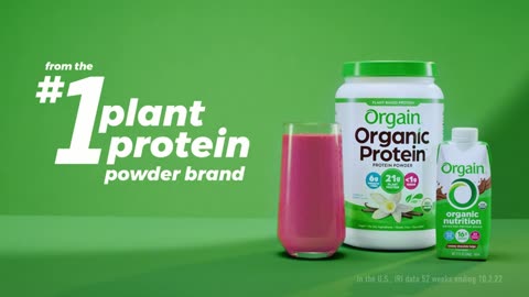 Orgain Organic Vegan Protein Powder, Vanilla Bean - 21g Plant Based Protein,