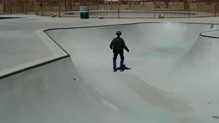 2nd skate in the bowl santa rita park 2