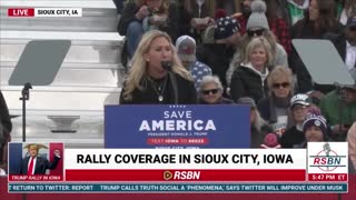 Trump Rally in Iowa: MTG Speaks in Iowa #TrumpWon (Full Speech, Nov 3)