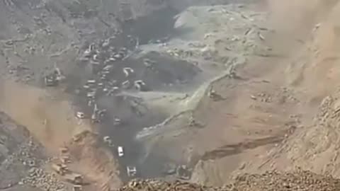 Terrible mine explosion