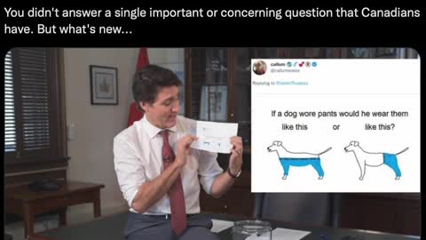 Justin Trudeaus most important question to answer.