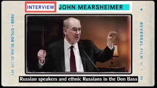John Mearsheimer - I Think the Russians Now have the Upper Hand