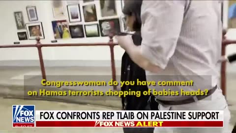COWARDLY TLAIB! Palestine Supporter Rep. Refuses to Denounce Hamas Killing Israeli Babies [WATCH]