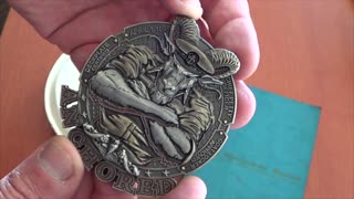 US Navy Chief Anchored Submarine Warfare Collectible Challenge Coin