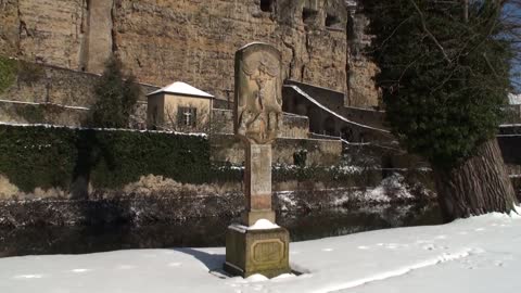 Winter of Luxembourg City Hiver Luxembourg ville video tourisme Grand-Duchy travel film Luxemburg
