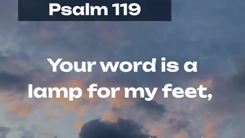 Psalm 119:105