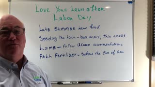Love your Lawn after Labor Day the Lawn Science way. Lawn Care Business