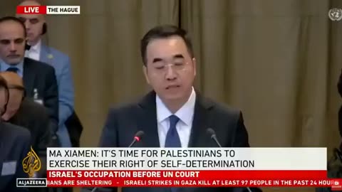 Ma Xinmin: Palestinian people’s use of force is distinguished from acts of terrorism