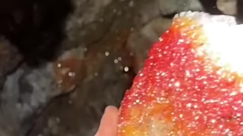 100ft underground! Digging for beautiful Vanadinite crystals in Arizona.