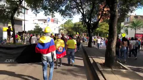 protesta en bucaramanga | carrera 33