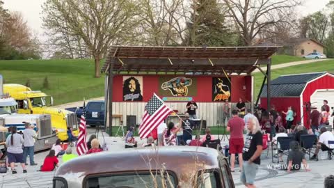 5-11 The People's Convoy Nebraska to Des Moines, Iowa Farm Boy Garage Rally and Highlights