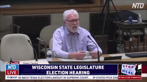 Wisconsin: Son of Elderly Voter Fraud Victim shows that his Dad voted Absentee from the nursing home
