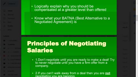 The Salary Negotiation Knowledge Party 2