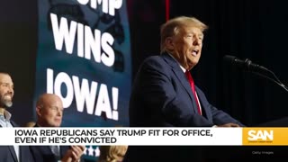 Poll: Two-thirds of Iowa GOP voters say Trump fit for office, even if convicted