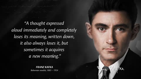 Franz Kafka's Quotes you need to Know Before 30