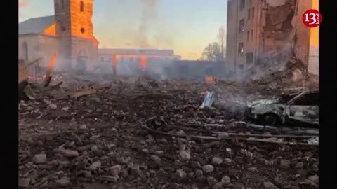Drone strikes a gunpowder factory in Russia's Tambov province