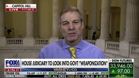 Jim Jordan Highlights Why the Select Subcommittee on the Weaponization of Government is So Important