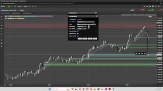 NQ Futures 12-22-2023 Post PCE Data 1 min FVGs Hitting