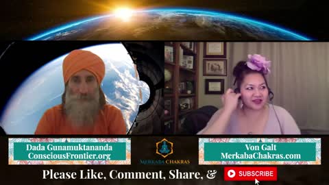 Meditation & Inner Peace Affects Physical Reality w/Dada Gunamuktananda: Merkaba Chakras Podcast #31
