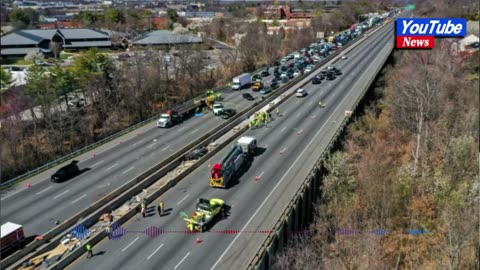 6 workers killed after car goes into highway work zone Courtesy of YoutubeNews