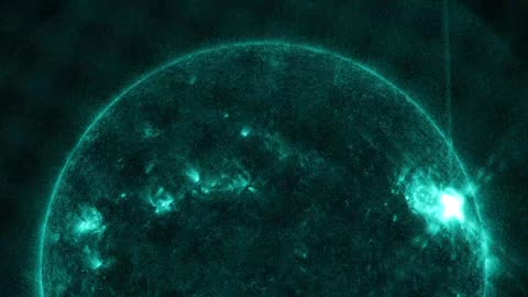 NASA’s 4K View of April 17 Solar Flare