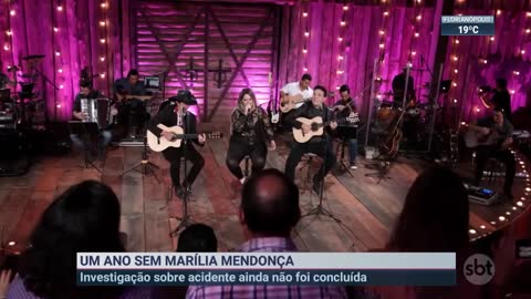 Morte de Marília Mendonça completa 1 ano neste sábado | SBT Brasil (04/11/22)