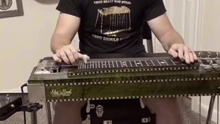 Alice in Chains on a steel guitar.