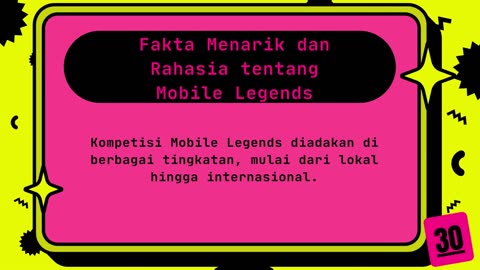 Kumpulan Fakta menarik Mobile Legend part2