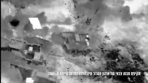 Overnight, Israeli fighter jets struck several buildings used by Hezbollah in