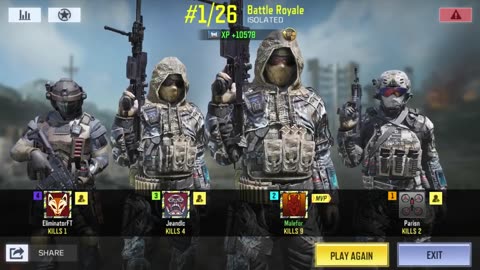 Call of Duty: Mobile Battle Royal #1 - It’s good to be king.