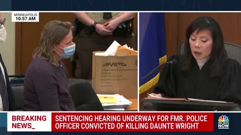 WATCH_ Kim Potter Sentenced To 2 Years For Fatally Shooting Daunte Wright