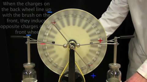 MIT Physics Demo -- The Wimshurst Machine